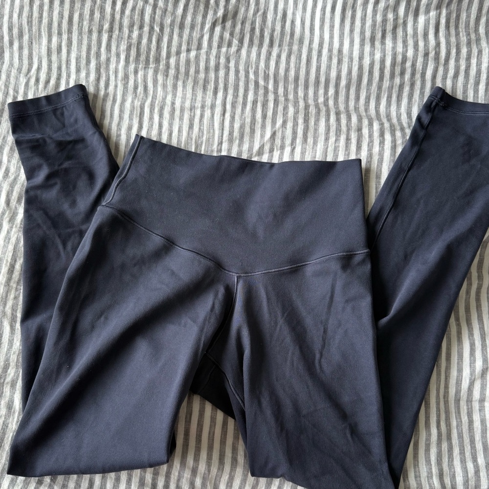Aerie 7/8 Real Me High-Waist Blue Leggings